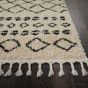 Moroccan Shaggy Rugs by Nourison MRS02 in Cream