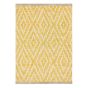 Uteki Geometric Diamond Wool Rugs 023606 in Sunflower Yellow