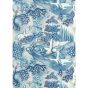 Verdure Wallpaper 313020 by Zoffany in Indigo Blue