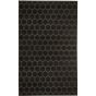 Manipur Geometric Hexagon Rugs in Espresso Brown by Designers Guild