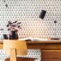 Narina Wallpaper 10048 by Cole & Son in Soot Snow
