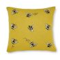 Honey Bee Cotton Cushion by Cath Kidston in Yellow