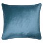 Nigella Velvet Cushion by Laura Ashley in Dark Seaspray Blue
