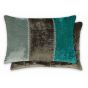 Aritha Velvet Cushion by William Yeoward in Jade Green