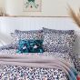 Lynx Leopard Cotton Bedding by Joules in Chalk White