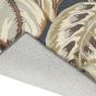Calathea Rugs 50805 in Charcoal by Sanderson