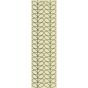 Linear Stem Ombre Runner Rugs 061107 in Basil By Orla Kiely