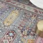 Vintage Kashan Traditional Rugs VKA06 by Nourison in Grey Multi