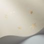 Stars Wallpaper 3014 by Cole & Son in Metallic Linen