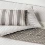 Long Island Star Woven Throw by Helena Springfield in Grey