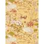 Crane and Frog Wallpaper 217124 by Morris & Co in Honey Olive