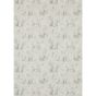 Josette Wallpaper 214067 by Sanderson in Natural Charcoal