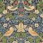 Strawberry Thief Wallpaper 212564 by Morris & Co in Indigo Mineral