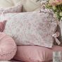 Aria Cotton Bedding Set by Laura Ashley in Blush Pink