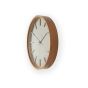 Mounton Wooden Clock 115782 by Laura Ashley in Pale Dove Grey