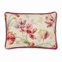 Gosford Floral Cushion by Laura Ashley in Cranberry Red