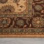 Living Treasure Traditional Bordered Rugs by Nourison LI05 in Beige