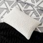 Nalu Hoku Textured Cushion by Nicole Scherzinger in White