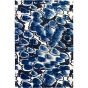 Rockpool Designer rugs in Peacock Navy Blue by William Yeoward