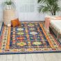 Vibrant Rugs VIB09 in Navy by Nourison