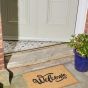 Welcome Coir Doormats in Natural