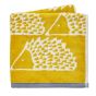 Spike Hedgehog Cotton Towels By Scion in Mustard Yellow