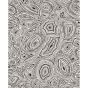 Malachite Wallpaper 17036 by Cole & Son in White Black