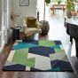 Popova 143108 Rugs by Harlequin in Amazonia Sea Glass Forest Japanese Ink