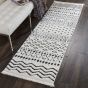Kamala Hallway Runners DS501 by Nourison in White