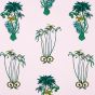 Jungle Palms Wallpaper W0101 04 by Emma J Shipley in Pink