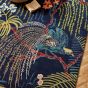 Rain Forest Rugs 50708 in Tropical Night by Sanderson