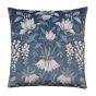 Parterre Floral Cushion by Laura Ashley in Seaspray Blue