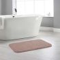 Buddy Bath Washable Toilet Bathroom Mat Rugs in Nude Pink