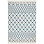 Kamala Rugs DS500 by Nourison in White and Blue