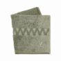 Kanoko Organic Cotton Towels by Zoffany in Green Stone
