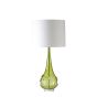 Sebastian Crystal Glass Lamp by William Yeoward in Moss Green