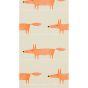 Mr Fox Wallpaper 110847 by Scion in Ginger Orange