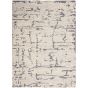 CK009 Sculptural SCL01 Abstract Rug by Calvin Klein in Blue