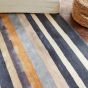 Rosita Stripe Wool Rugs 140404 Putty by Harlequin