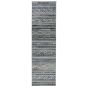 Kendra 7153H Traditional Abstract Runner Rug in Grey