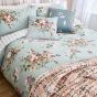 Rosemore Cotton Bedding Set by Laura Ashley in Sage Green