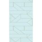 Barbican Geometric Wallpaper 112015 by Scion in Sky Blue