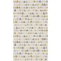 Priya Wallpaper 111299 by Scion in Blush Honey Linen