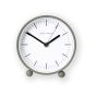 Twyford Small Bedside Clock 115775 by Laura Ashley in Pale Steel Grey
