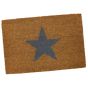 Star Coir Doormats in Natural