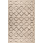 Madoka Geometric Wool Rug By William Yeoward in Cloud Grey