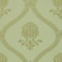 Granada Wallpaper 101 by Morris & Co in Eggshell White Gold