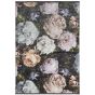 Floretta Floral Rug by Clarke & Clarke in Blush Charcoal