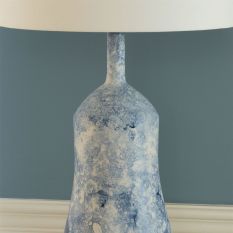 Laurita Ceramic Lamp by William Yeoward in Indigo Blue