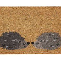 Hedgehogs Coir Doormats in Natural